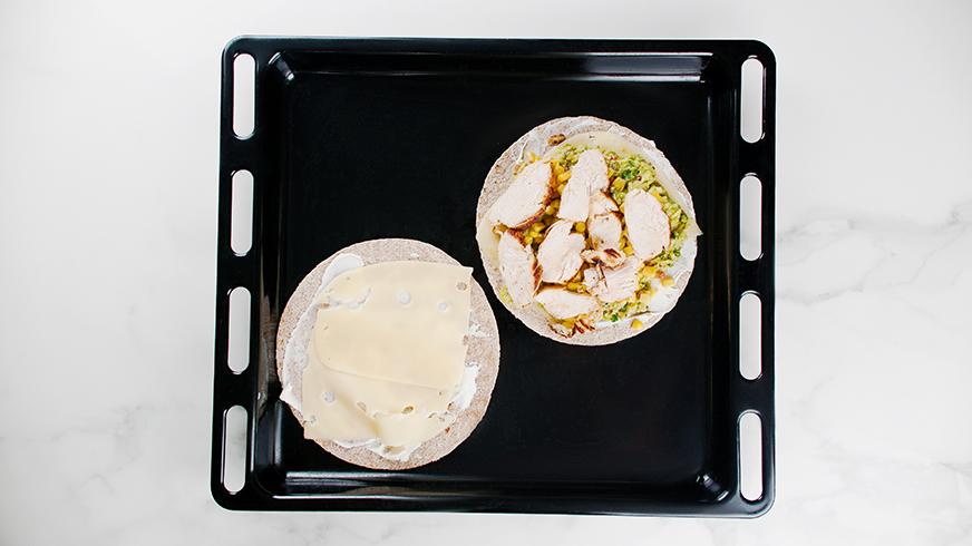 Chicken Quesadillas: Βήμα 7