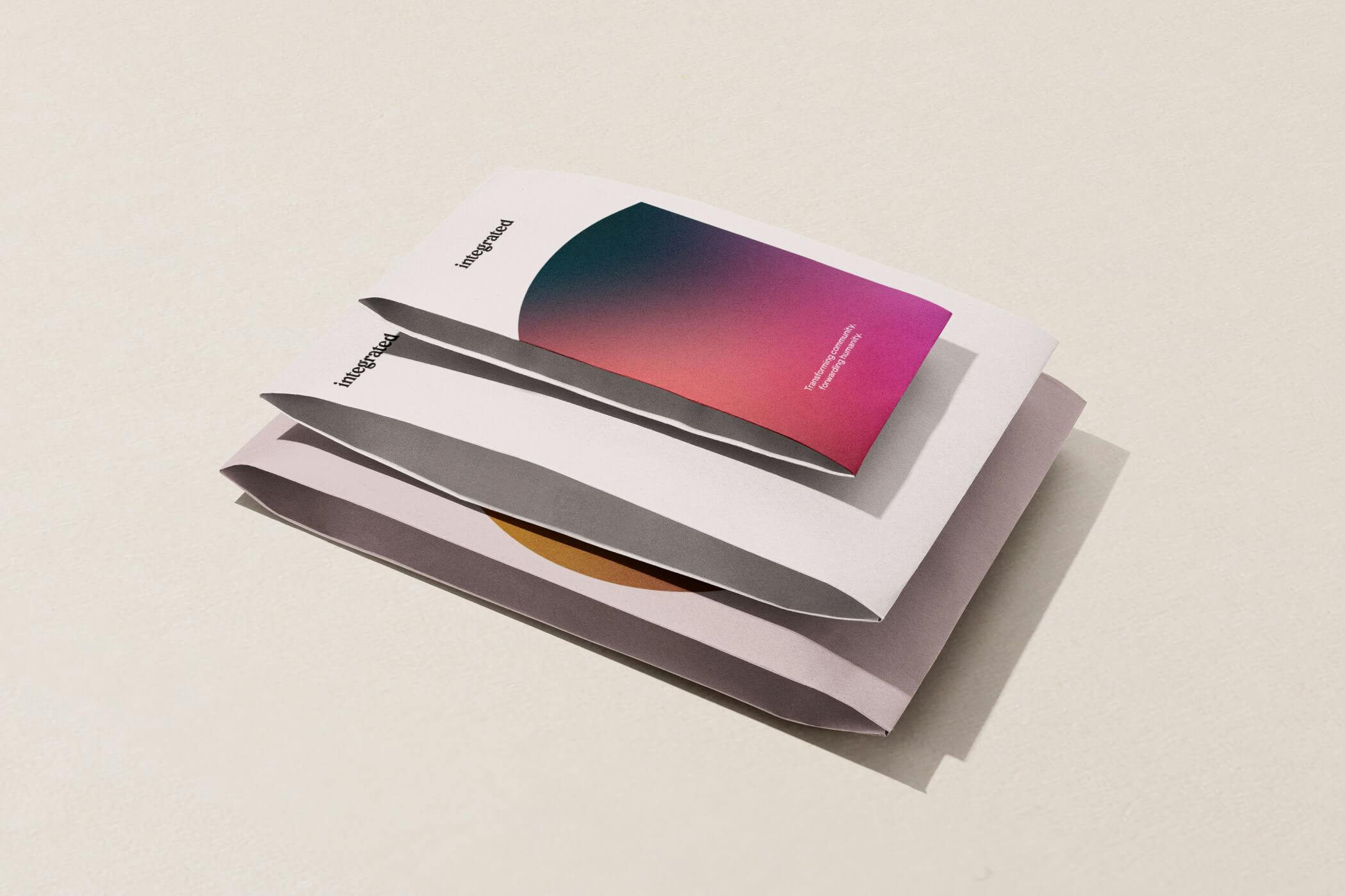 stack of branded envelops