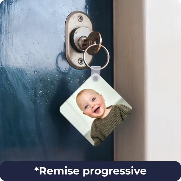 Porte cl&eacute; personnalis&eacute;