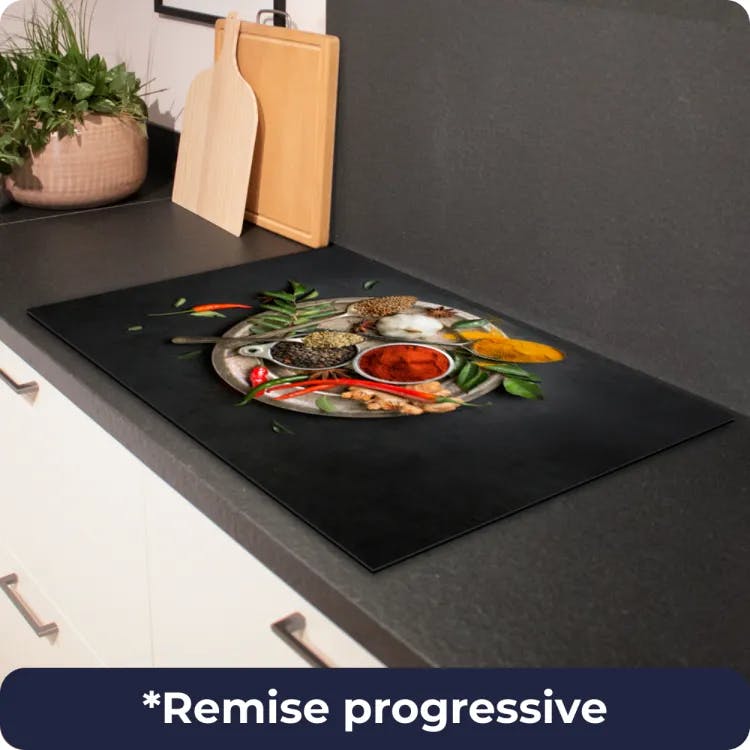 Protection plaque induction