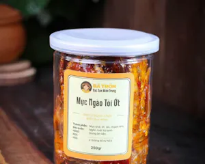 Mực Ngào Tỏi Ớt 250gr