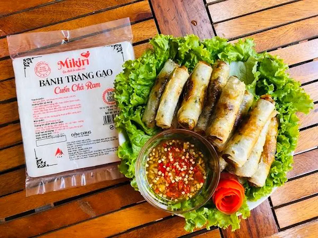 Chả ram / Chả giò giòn tan từ bánh tráng gạo