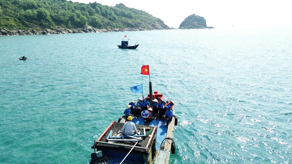 Hình ảnh bãi biển Tam Quan
