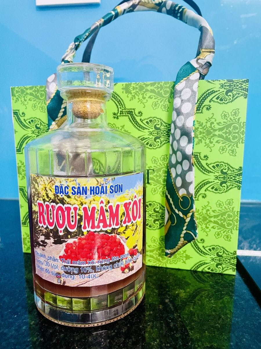 Hình ảnh rượu mâm xôi