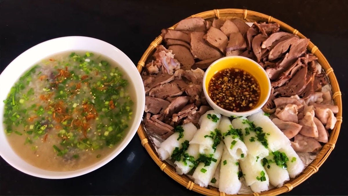 Hình ảnh cháo lòng Hoài Nhơn