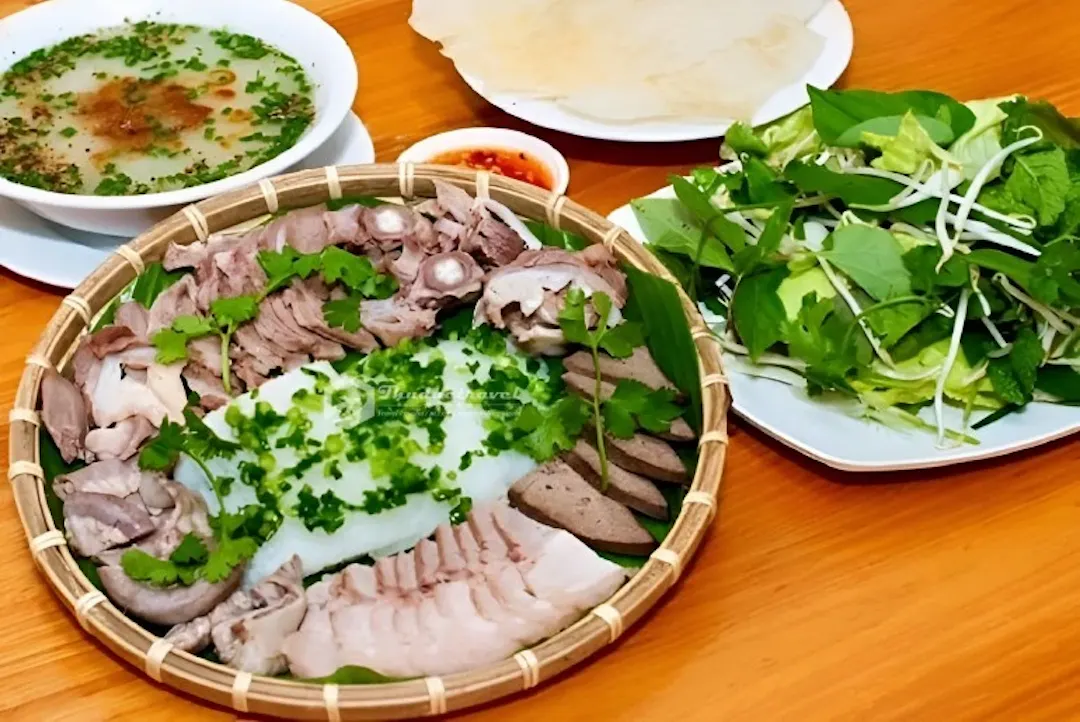 Hình ảnh minh họa - Bánh hỏi lòng heo