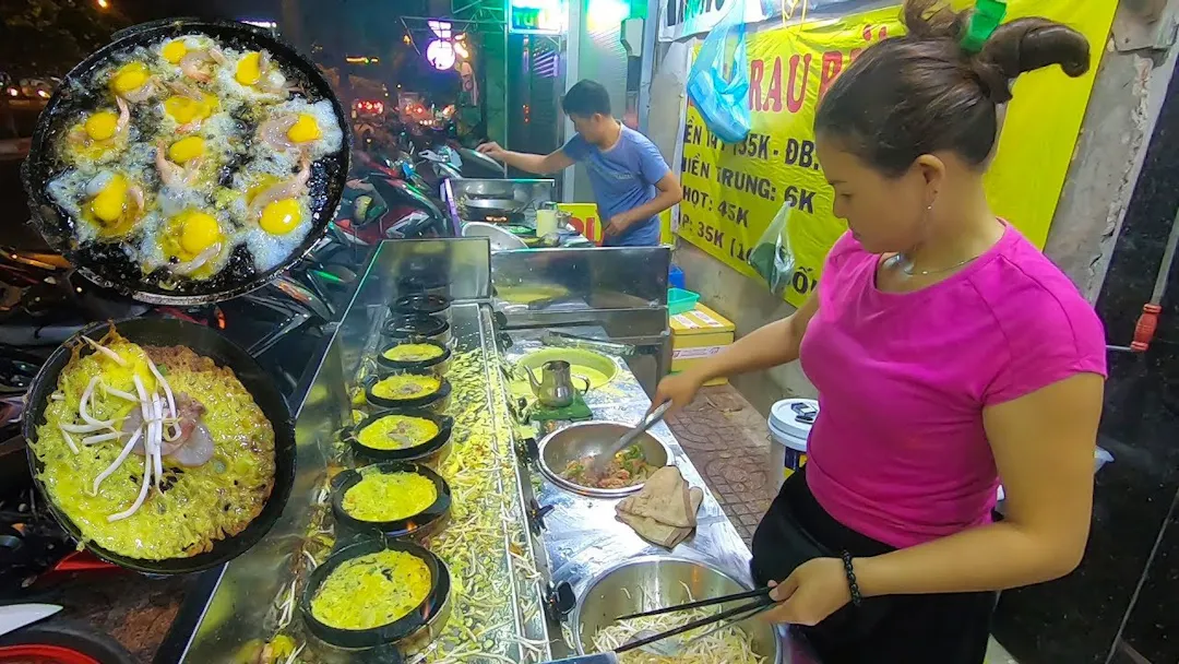 Hình ảnh minh họa - Địa điểm thưởng thức bánh xèo Hoài Nhơn