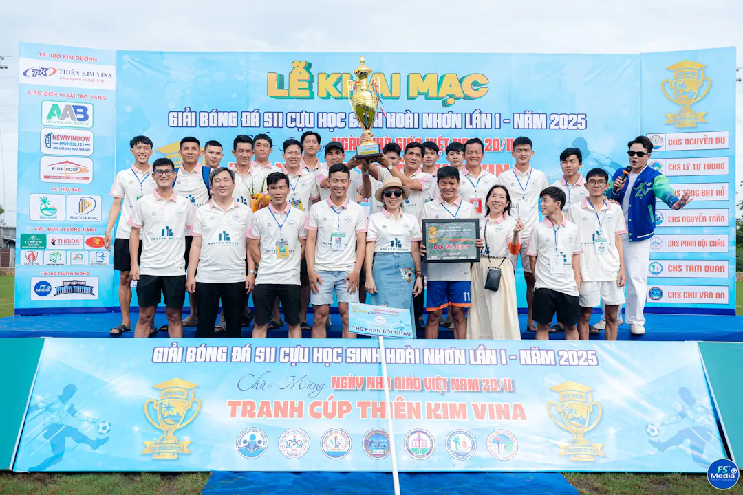 Hình ảnh - Khai Mạc Giải Bóng Đá S11 Cựu Học Sinh Hoài Nhơn Lần 1 – 2025