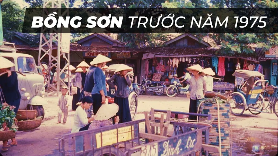 Hình ảnh- Chợ Bồng Sơn ngày xưa