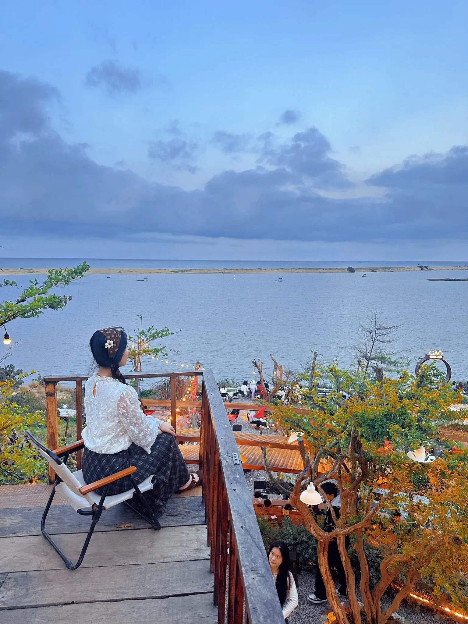 Khoảng sân vườn xanh mát