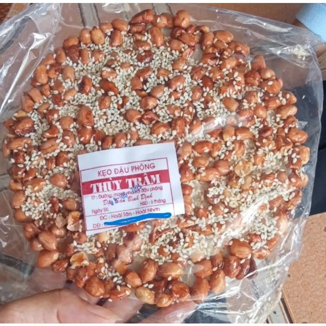 Quy cách đóng gói và giá kẹo đậu phộng Bình Định mới nhất là bao nhiêu?