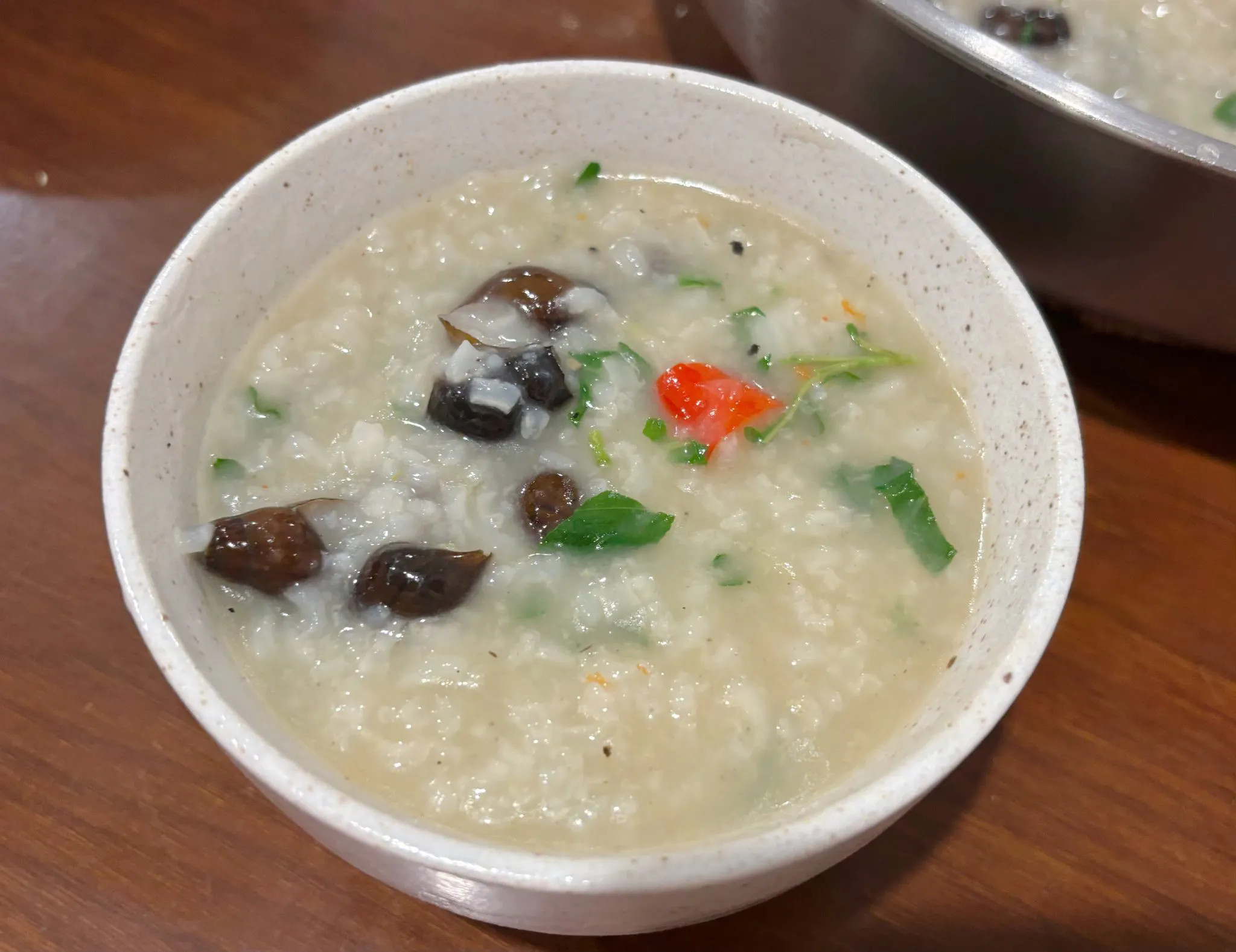 Cái thú vui cả nhà quây quần bên nồi cháo nóng