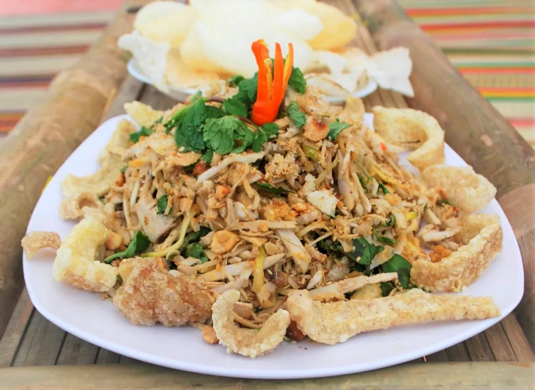 Gỏi mít non Bình Định
