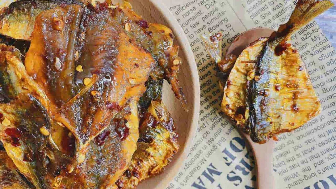 Cá chỉ vàng nướng nồi chiên không dầu