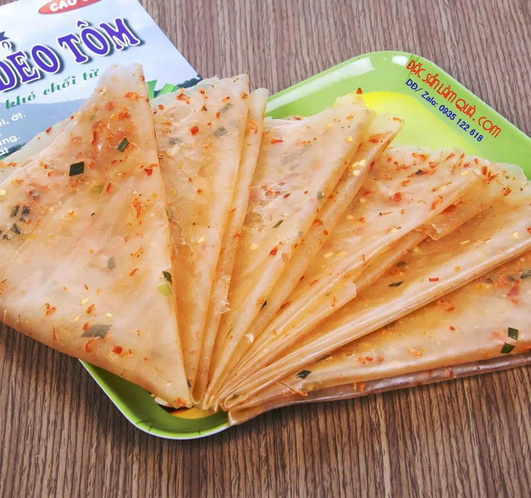 Bánh tráng dẻo tôm / Bánh tráng tôm khô