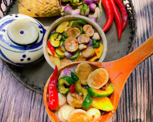 Cà Pháo Dưa Đu Đủ Mắm Nêm 500gr