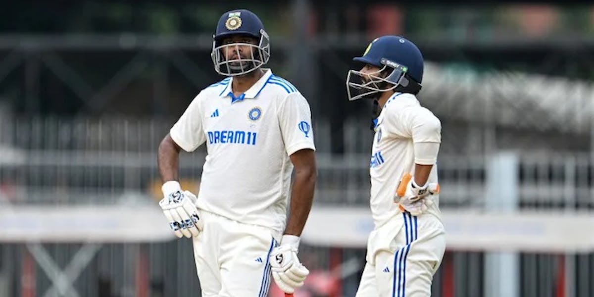 Ashwin and Jadeja take over the India