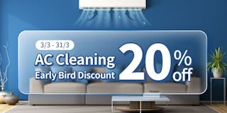 [EarlyBird 20% Off] Springtime Air-Con Cleaning!