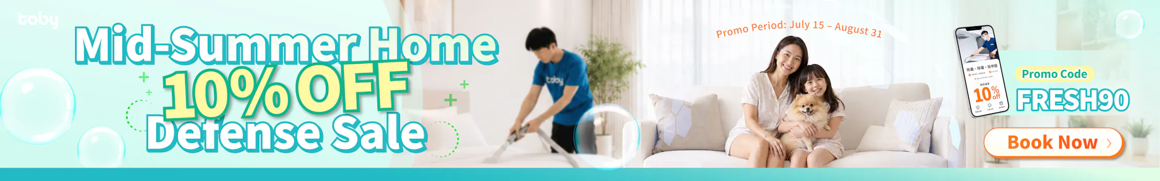 10% OFF Pest control