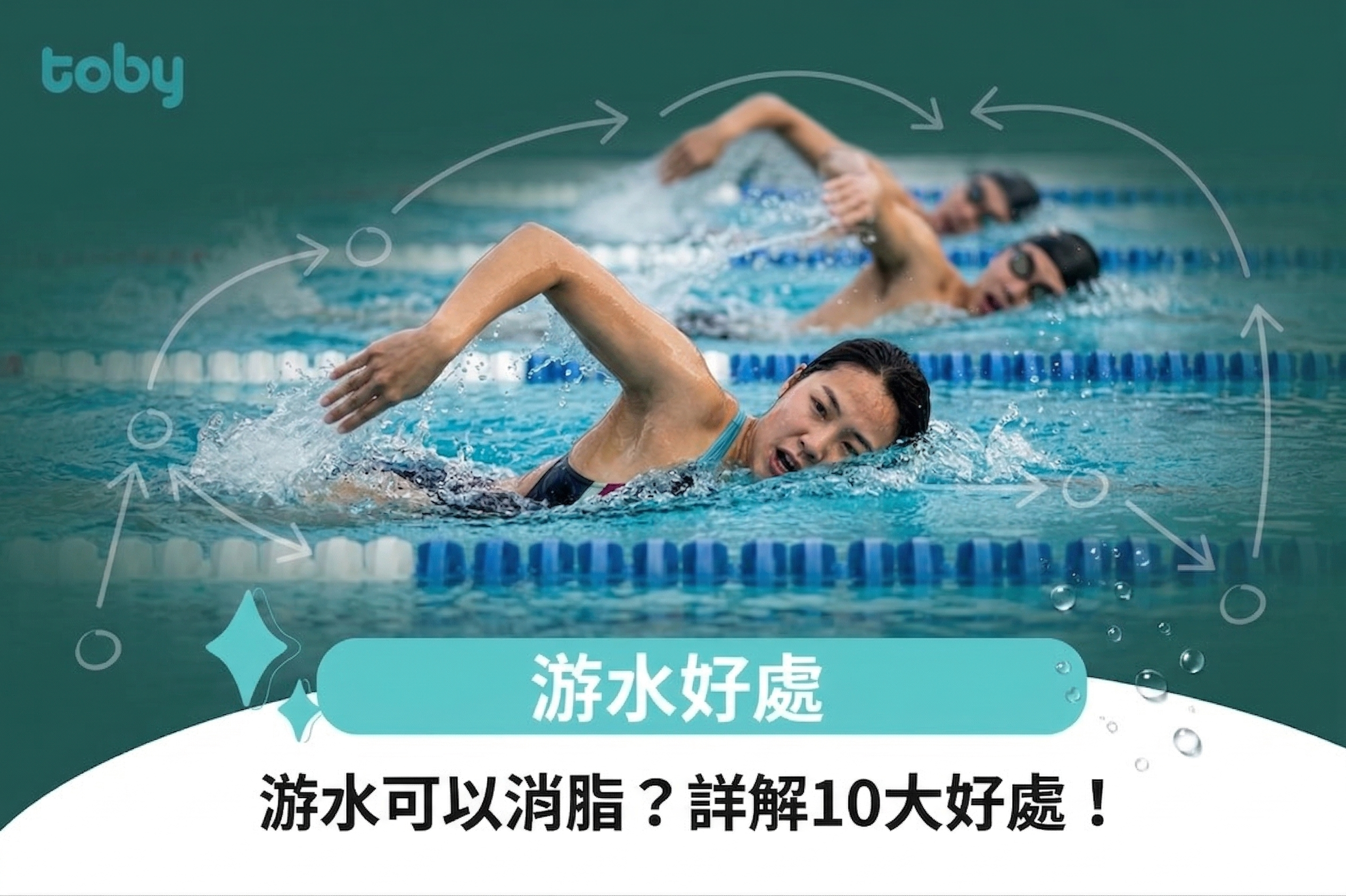 游水好處｜游水可以消脂？詳解10大好處！