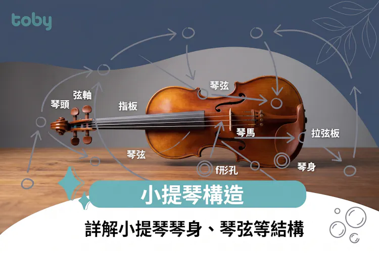 小提琴構造|詳解小提琴琴身、琴弦等結構 +選購貼士!-banner