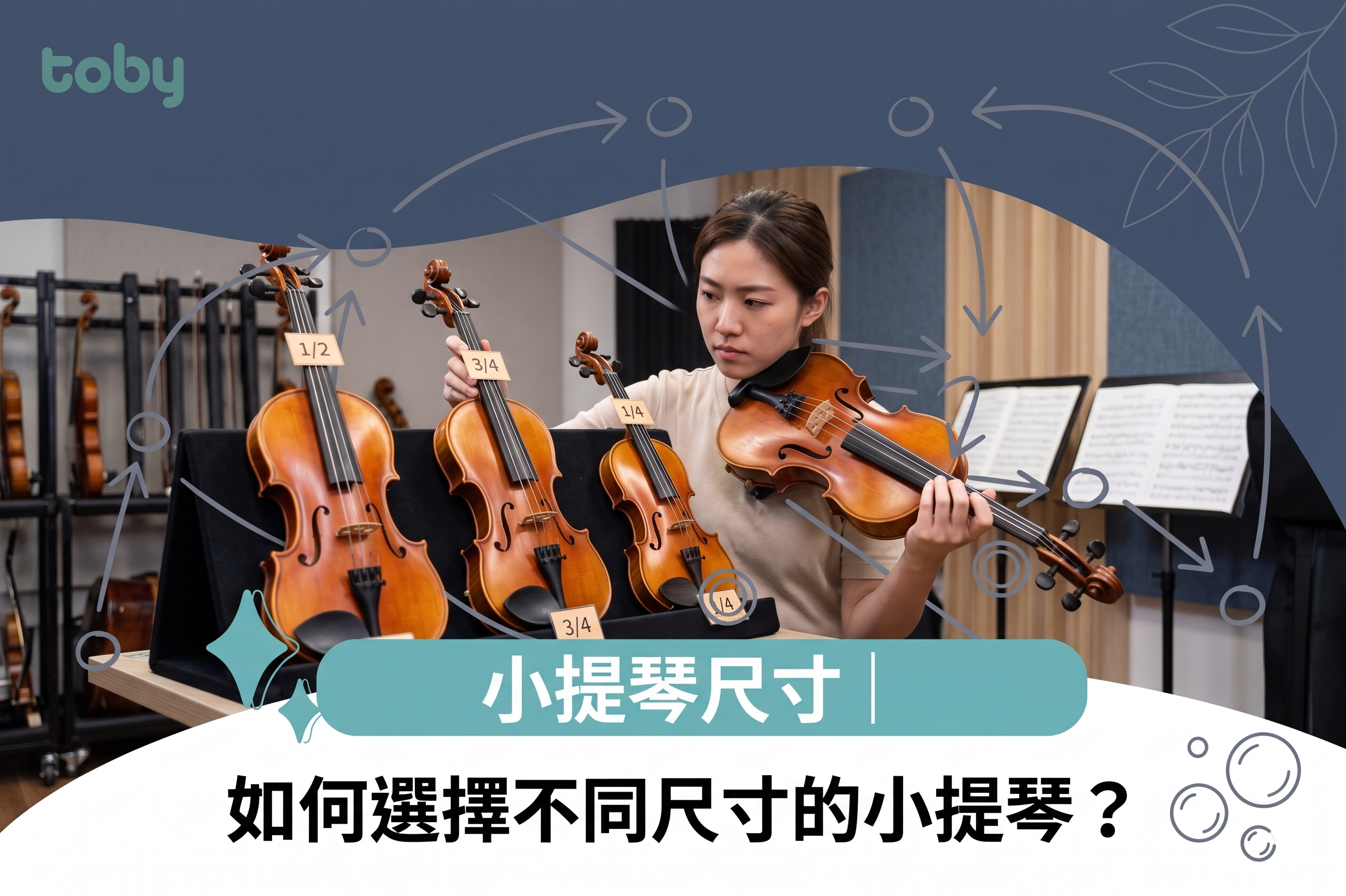 小提琴尺寸｜如何選擇不同尺寸的小提琴？-banner