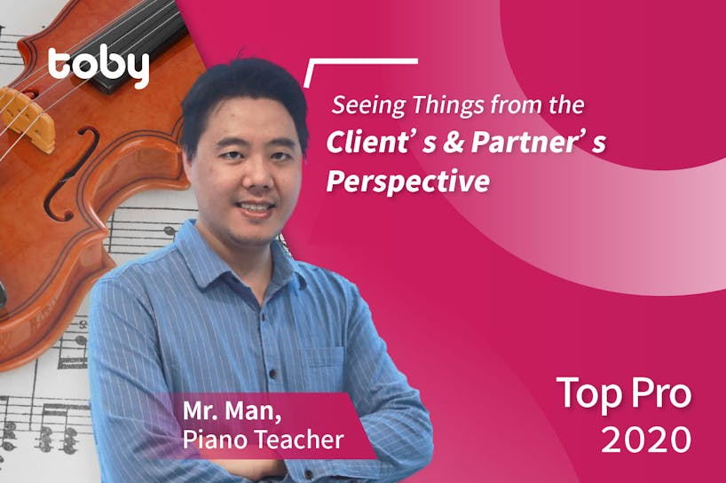 【Top Pro 2022】Mr. Man on the Passion for Music & Teaching-banner