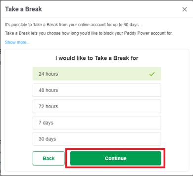 how to reopen my paddy power account , how to remove card paddy power