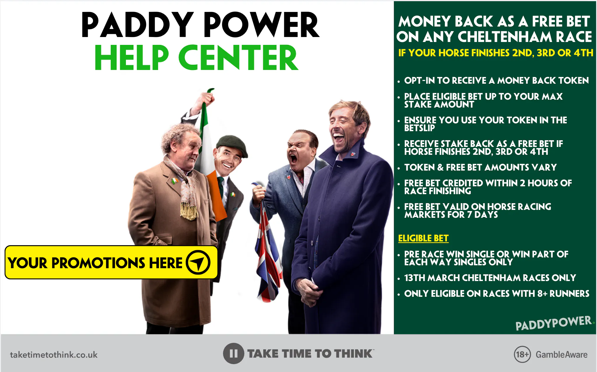 Money Back as a Free Bet on Any Cheltenham Race if your horse finishes ...