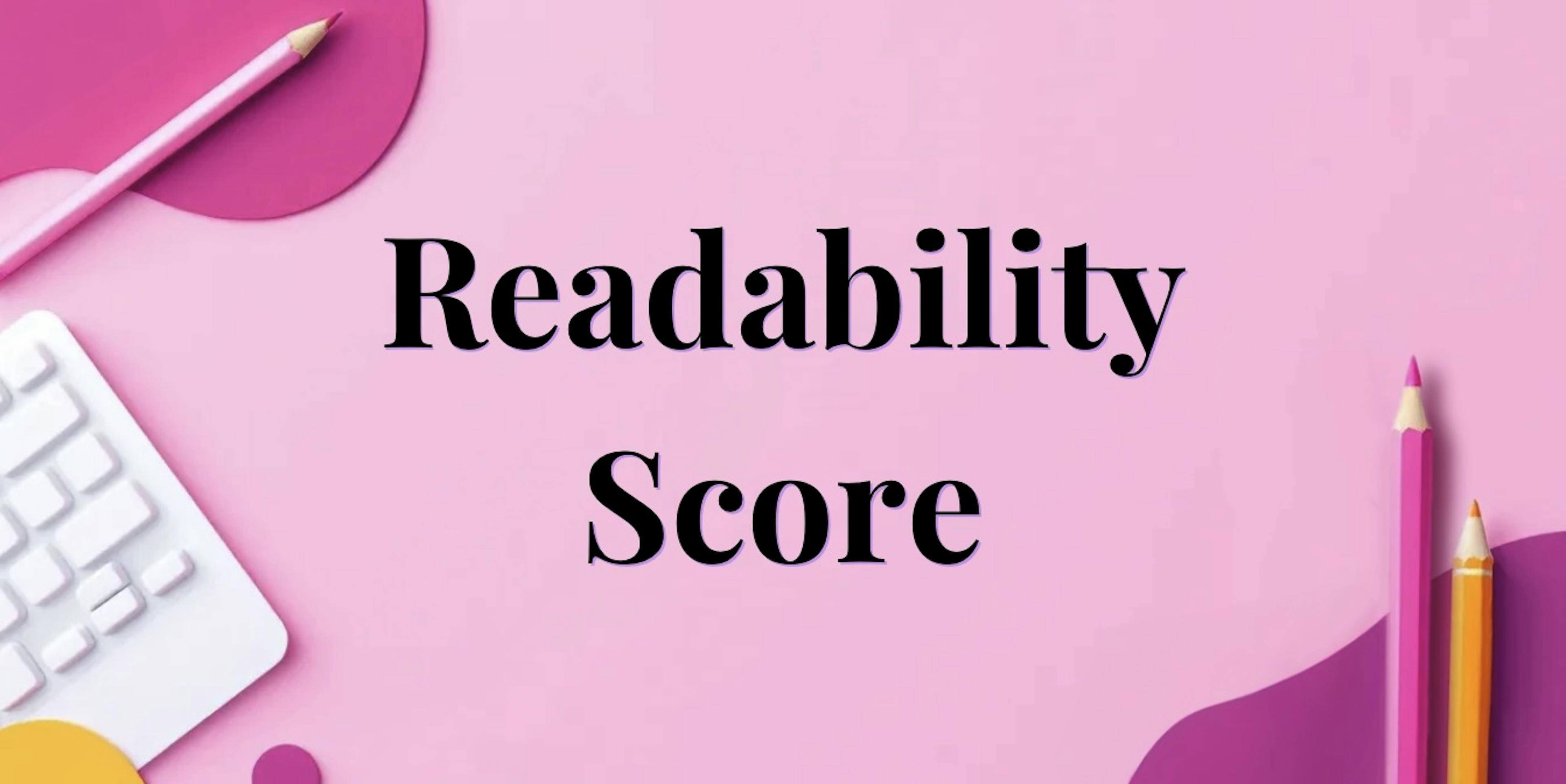 readability score