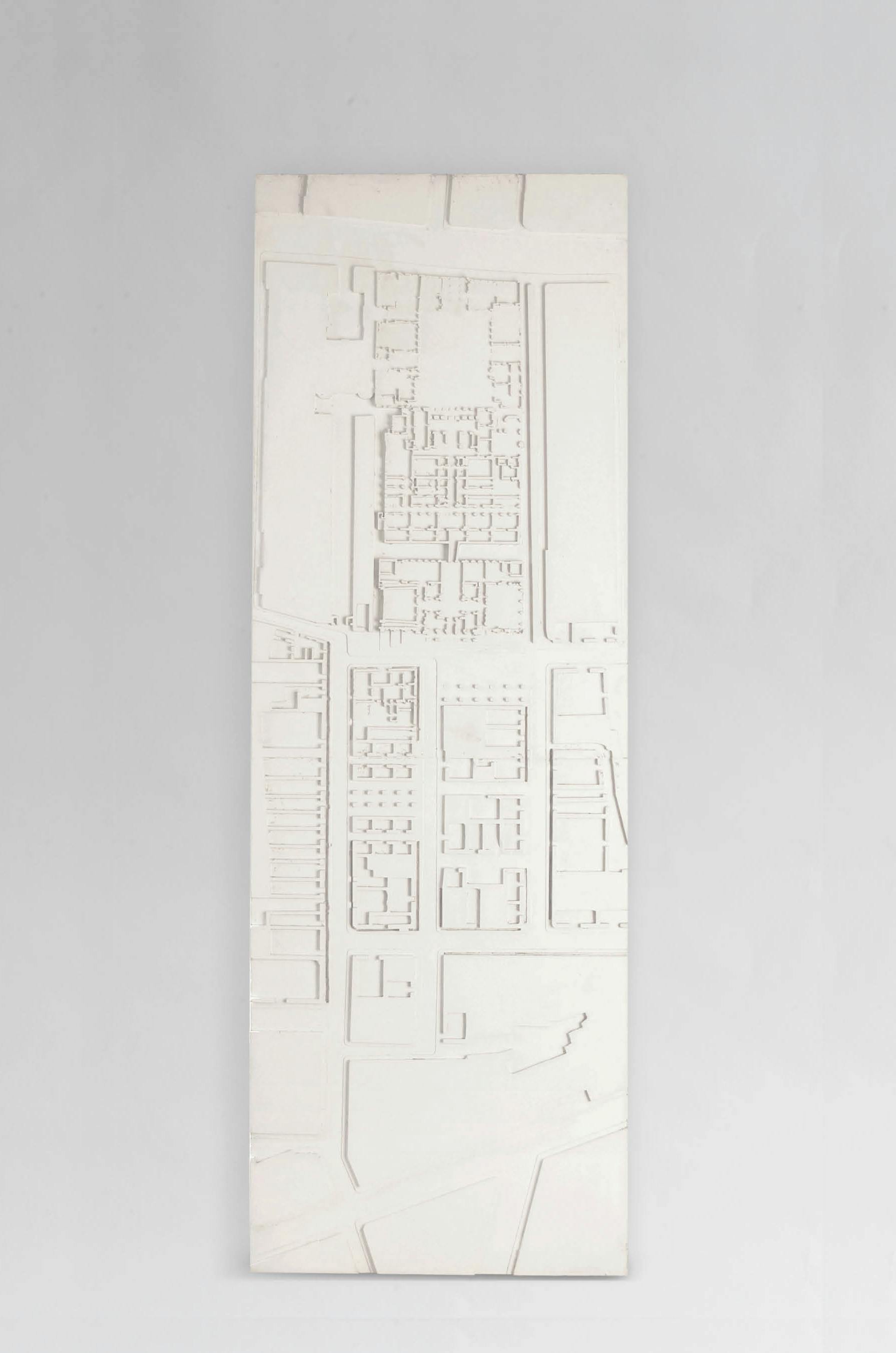 'Massing model produced for 'Reimagining Mayfair', Architects Journal and Royal Academy competition, with a team of Henry Coleman, Andrew Philips Architects  and Irene Djao-Rakatine for Vogt