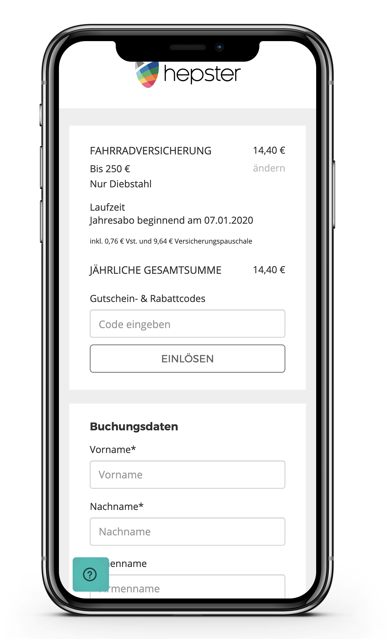 online buchen