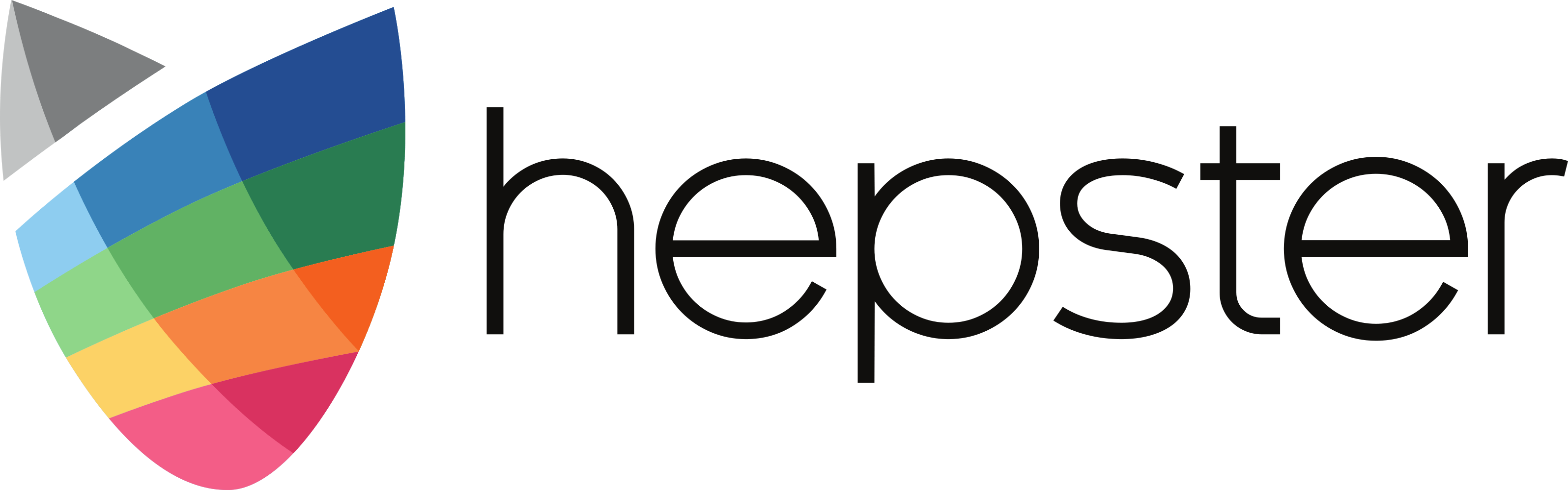 Logo hepster farbig