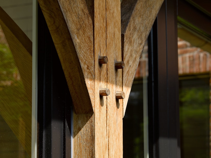 Kwaliteit van een eikenhouten bijgebouw