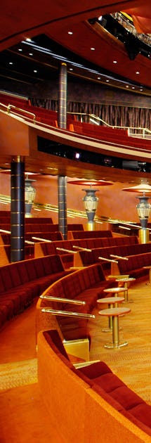 Teatern i väntan på en Las Vegas-inspirerad show