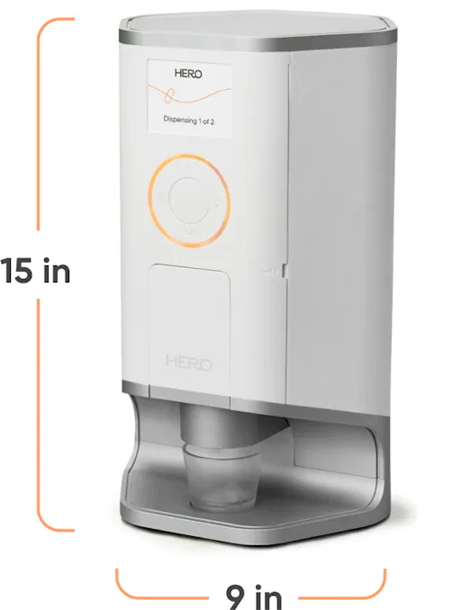 Automatic Pill Dispenser - How the Hero Dispenser Works