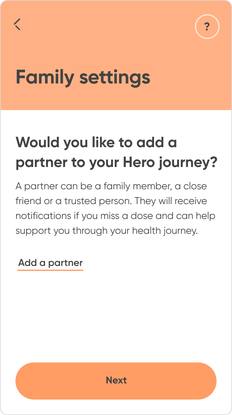 Add partners to your Hero journey