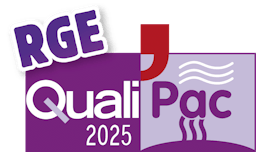 Logo qualification RGE QualiPAC 2024