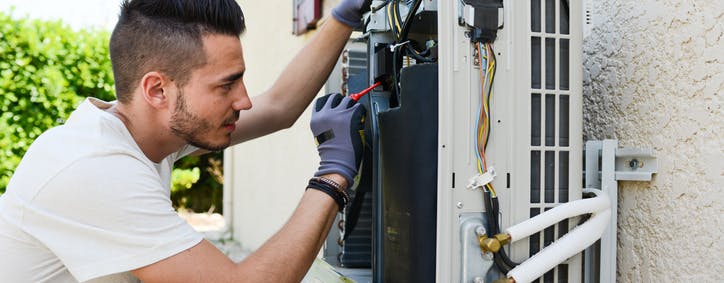 Réparation de climatisation près d'Angers avec JCM et Homestia