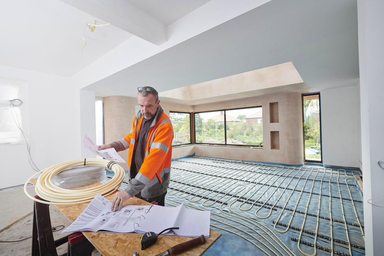 Votre expert chauffagiste en plancher chauffant à Saumur