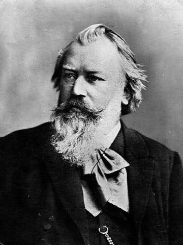 Portrait of Brahms