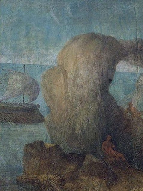 A painting of the Norfolk coast
