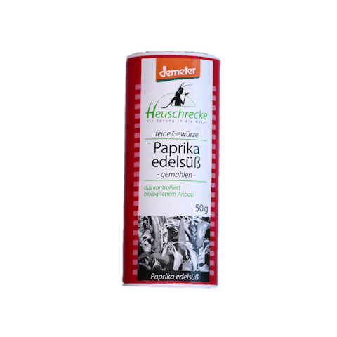 Paprika edelsüß, Verpackung