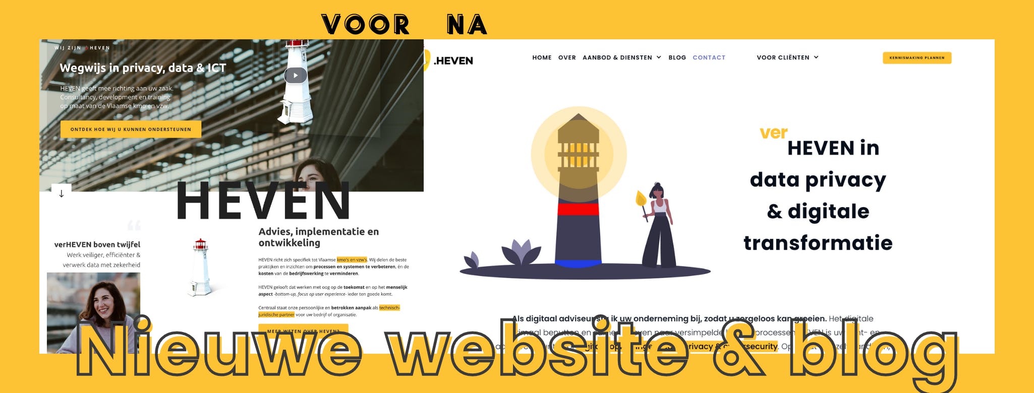 Cover Image for Nieuwe website en blog voor HEVEN