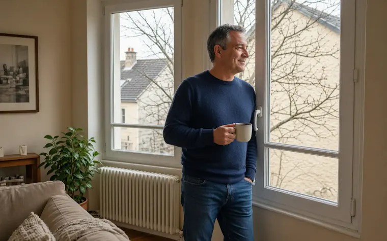 Intérieur confortable après une rénovation