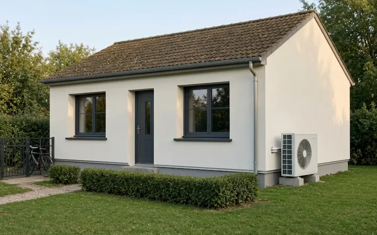 Maison pendant une rénovation d'ampleur