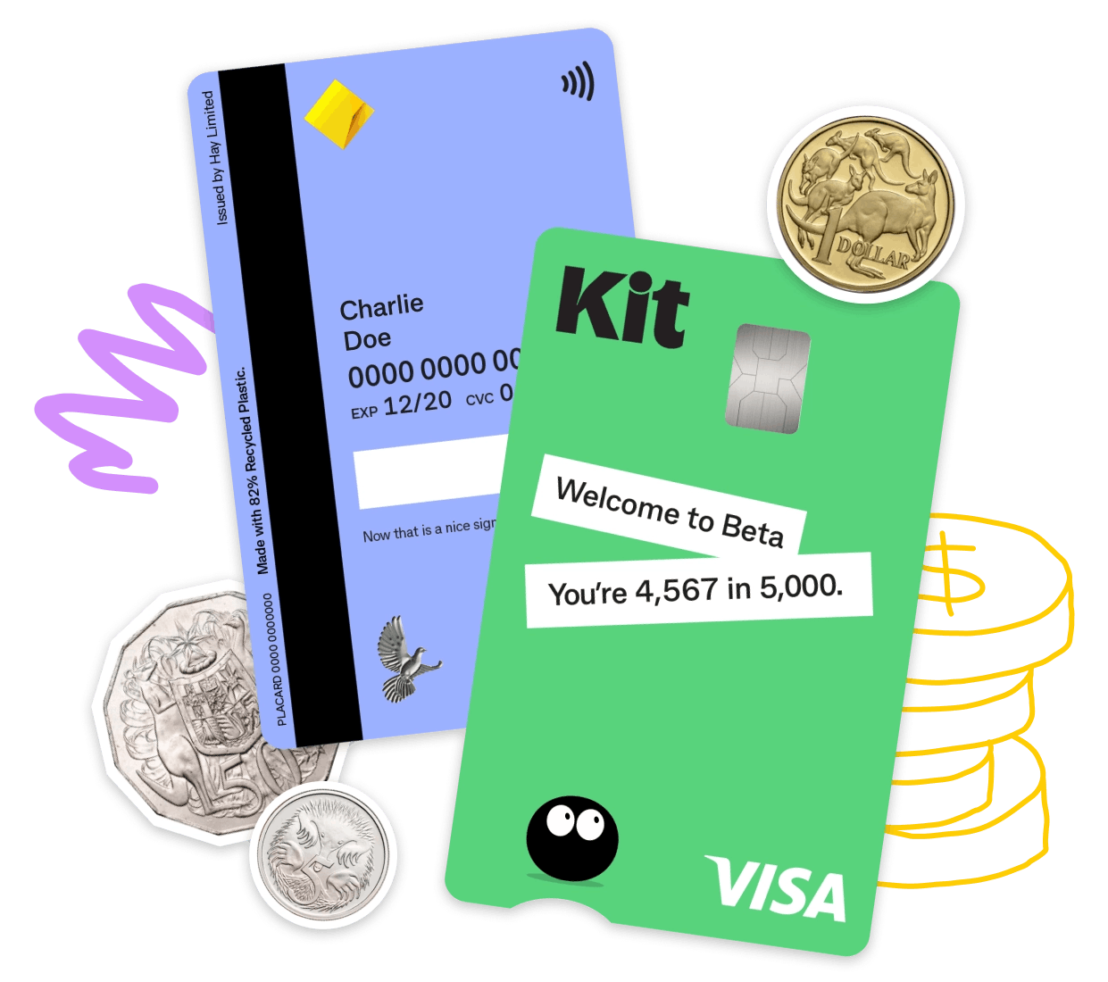 Kit prepaid card for your kids