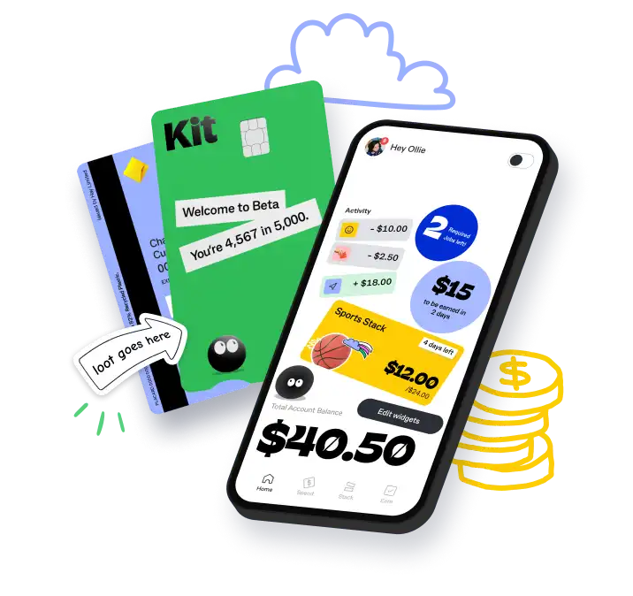 Kit money app for kids 