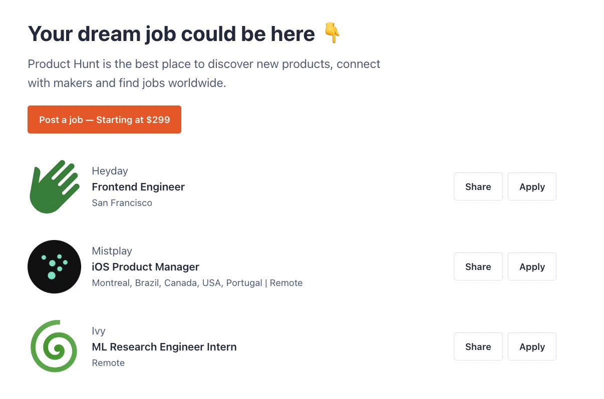 Heyday on Product Hunt