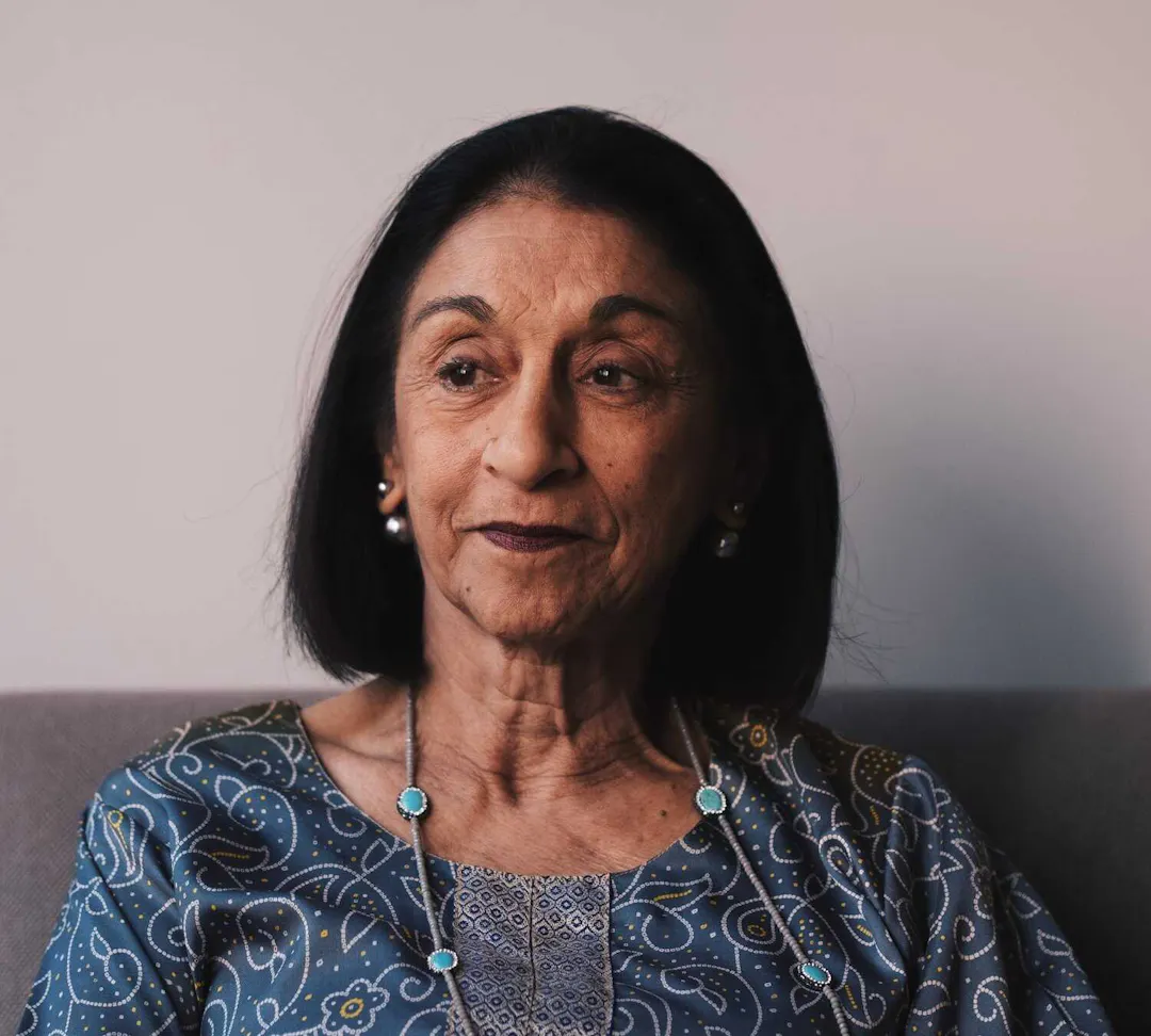 Elderly Southasian woman